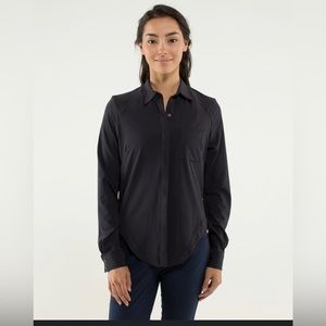 Lululemon Urbanite Shirt Blacksize 4